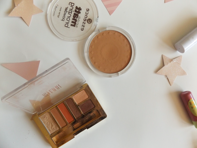 Essence bronzer and Milani earthy elements 